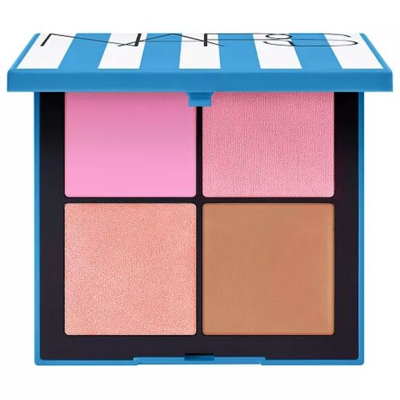 NARS Hot Escape Cheek & Face Palette Shimmer Women's Makeup - Picture 1 of 3